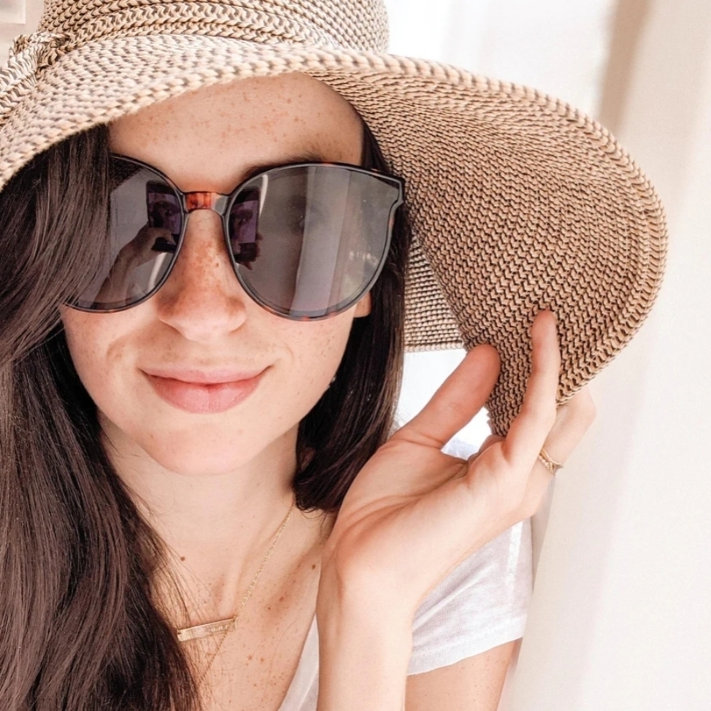 SOJOS Together Tortoise and Dark Gray Lens Sunglasses